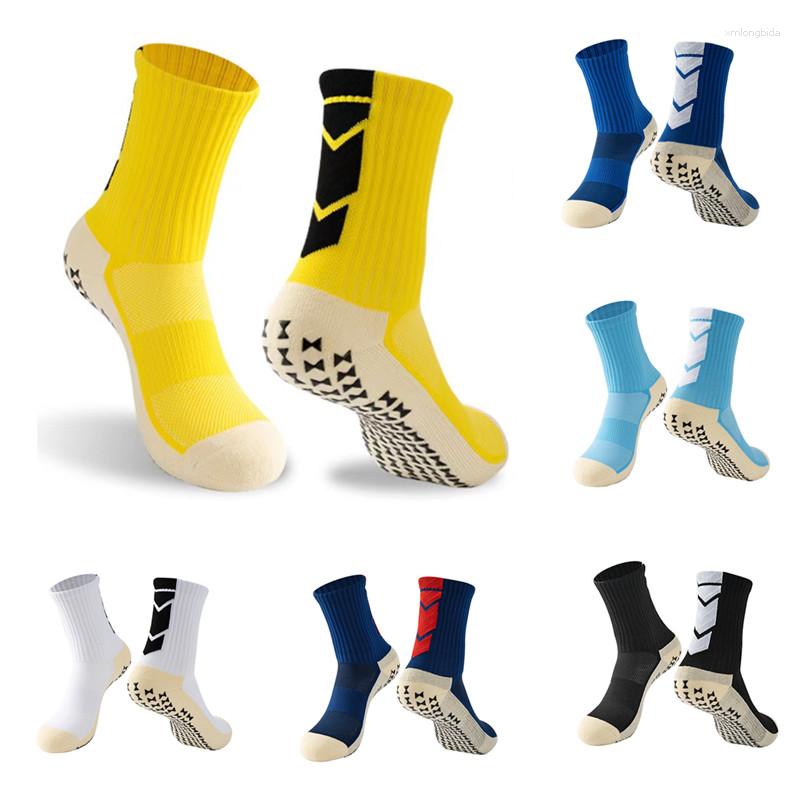 Men's Socks Basketball Middle Thickened Breathable Towel Bottom Fitness Running Cycling Hiking Sports Calcetines Grip