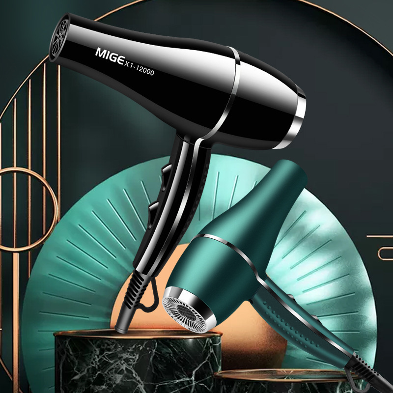 Hair Dryers 2200w Highpower Salonclass Quickdrying Dryer 12000 Wind Antistatic Bass Noise Reduction Home Salon Recommendation 230807
