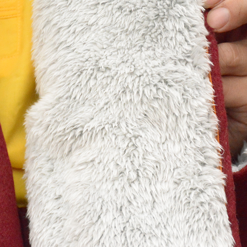 Lama Monk Wear Winter Wave Handmade Coat Tibetan Monk Buddha Winter Jacket Thickened Velvet Dongbo Monk Overcoat Tibet Men