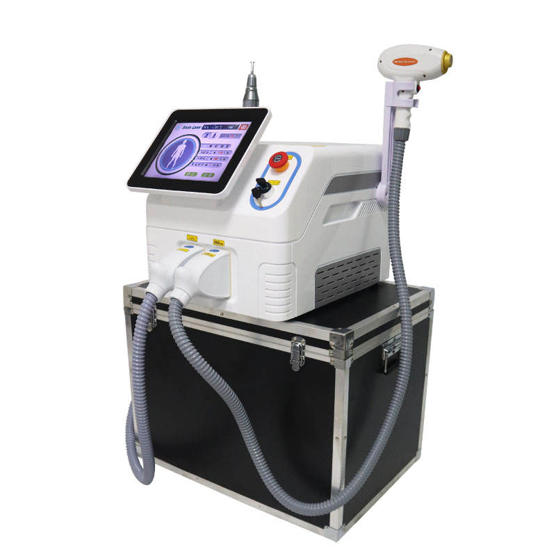 2023 Picosecond Tattoo Hair Removal Diode 808 Diode Laser and Pico 2in1 Beauty Equipment