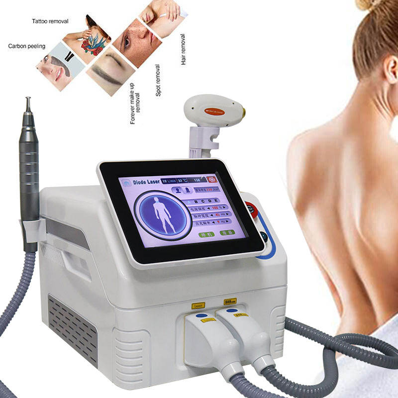 2023 Picosecond Tattoo Hair Removal Diode 808 Diode Laser and Pico 2in1 Beauty Equipment