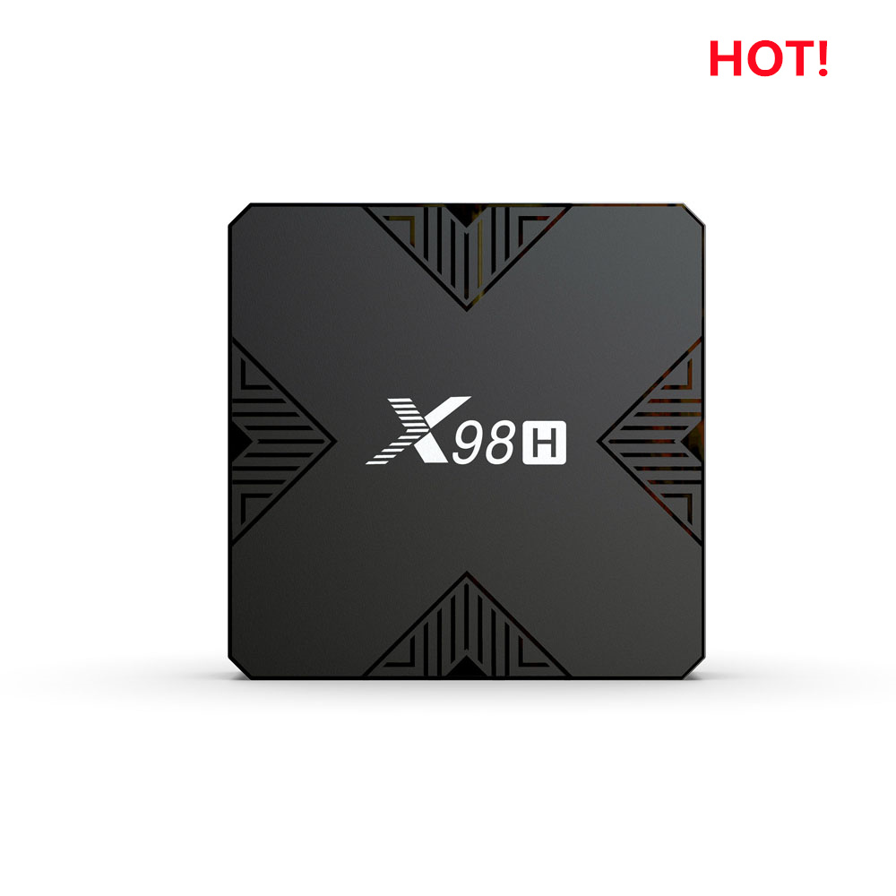 New X98H Android 12 Wifi 6 Smart TV BOX Allwinner H618 4K HD 2G16G /4G32G Media Player 2.4G 5G Wifi Set Top Box