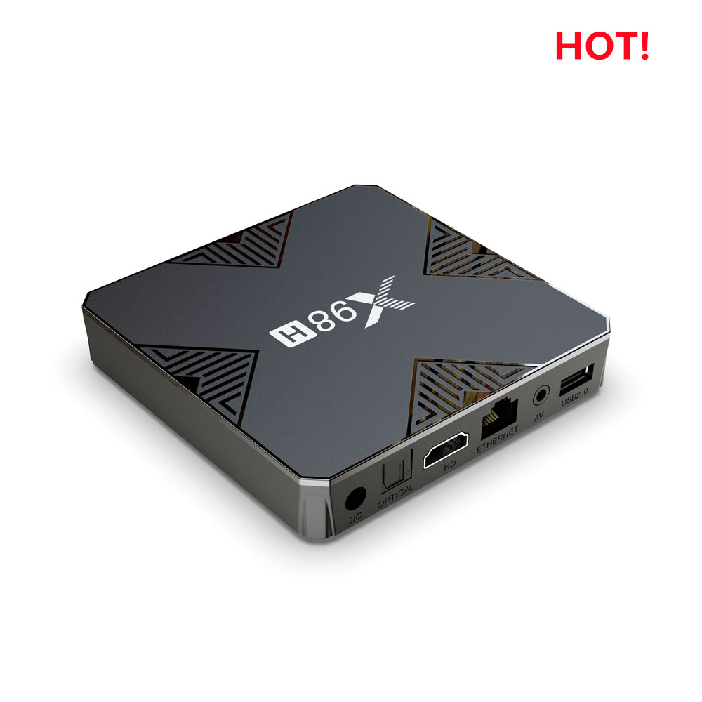 New X98H Android 12 Wifi 6 Smart TV BOX Allwinner H618 4K HD 2G16G /4G32G Media Player 2.4G 5G Wifi Set Top Box