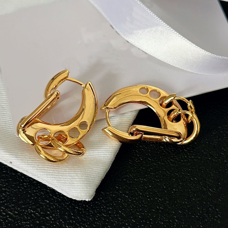 2024 Gold Plated Designers Brand Earrings Designer Letter Ear Stud Women Crystal Pearl Geometric Earring for Wedding Party Jewerlry Accessories-70 Party gifts
