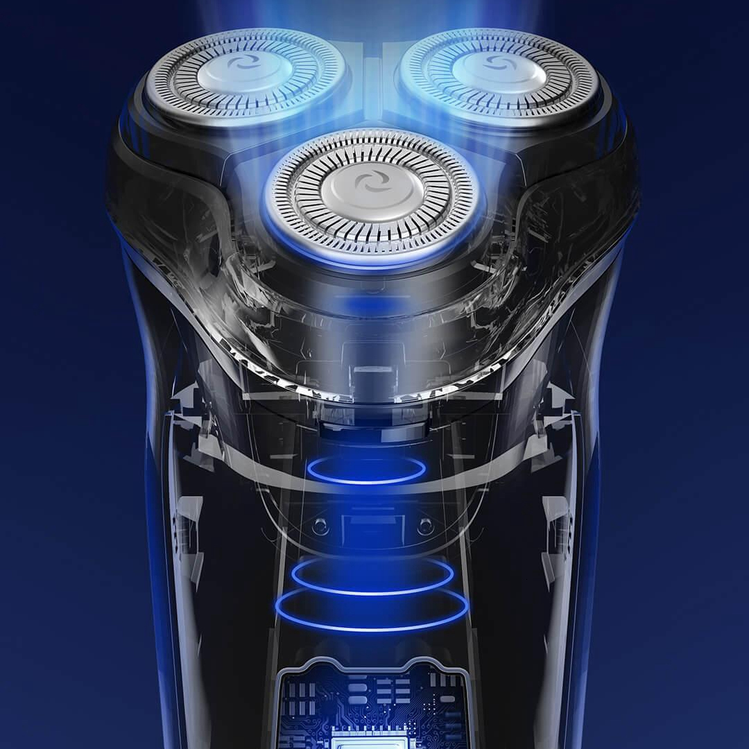 Electric Shavers MSN M1 Shaver Mens Holiday Gift Trimmer Triple Floating Cutter Head Full Body Wash Razors 230807