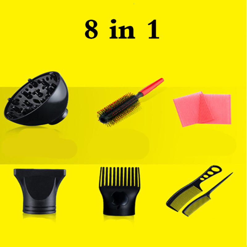 Hair Dryers Powerful Professional Salon Dryer Blow Electric Hairdryer Cold Wind with Air Collecting Nozzle D40 230807