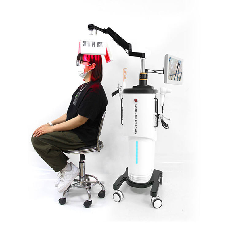 Multifunction PDT LED Bio-Light Hair Growth Professional Anti Hair-Loss Treatment Laser Machine infrared Hair Regrowth 650nm Beauty Equipment