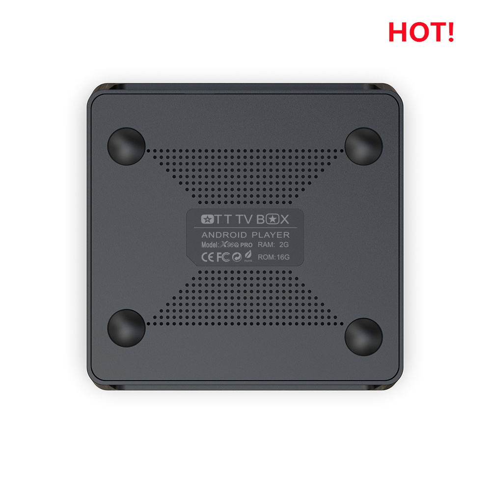 X96Q PRO Android 10.0 TV Box Allwinner H313 Quad Core 2.4G Wifi 1GB 8GB 2GB 16GB 4Kx2K HDR X96 Q Media Player