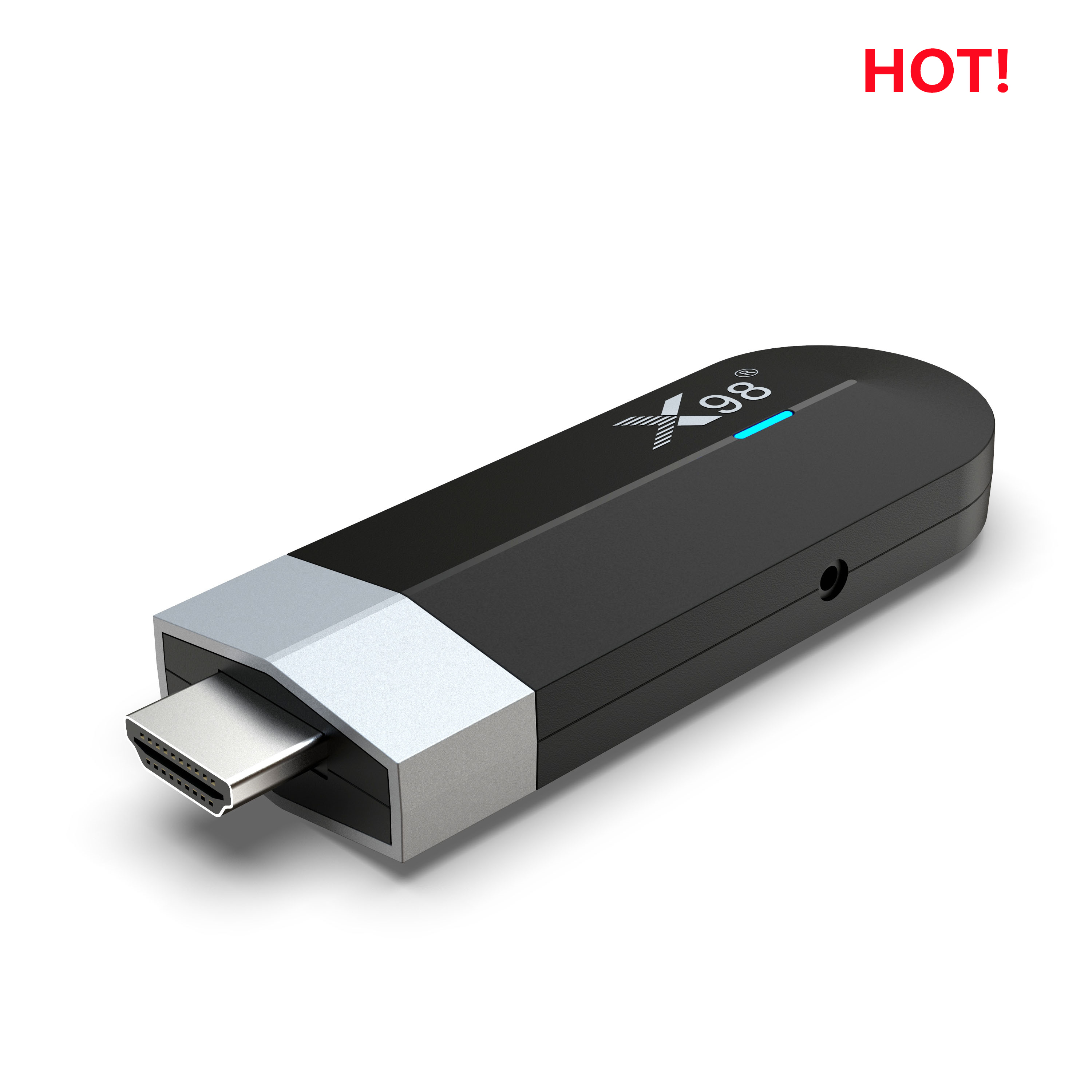 X98 S500 Smart Tv stick Android TV Box 11 2G/16G 4G/32G 3D Video 4K 2.4G 5G Wifi bt Quad-Core Set top box receiver