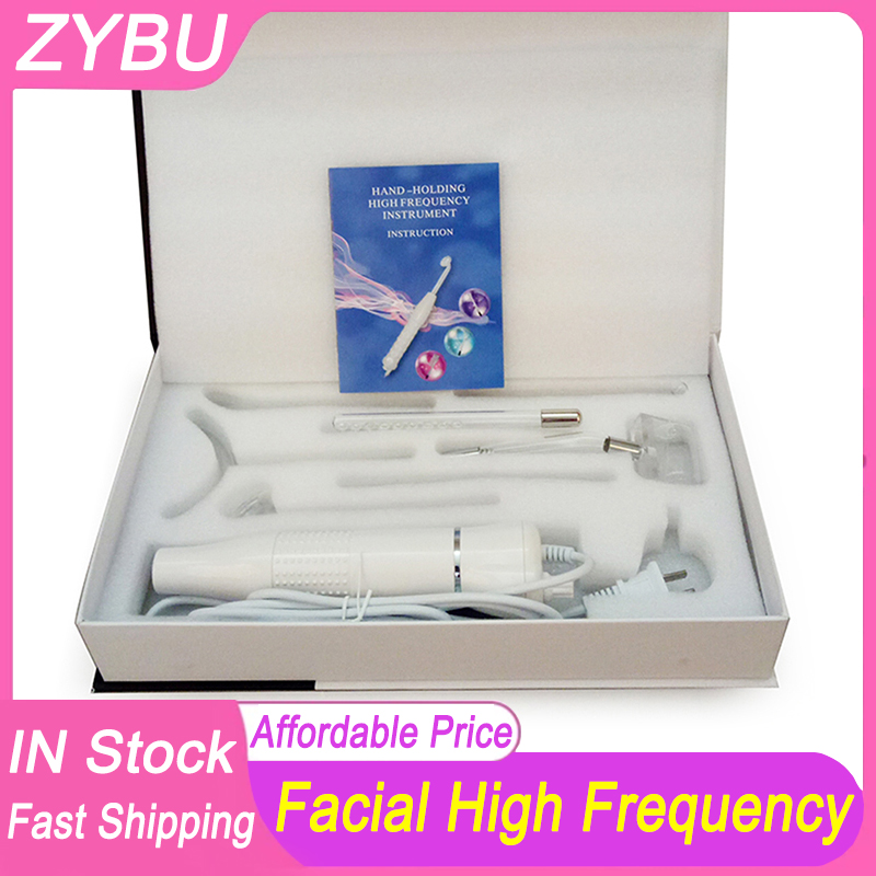 Home Use Replacement Electrotherapy Wand 7 Glass Tube Facial Machine Acne Treatment Skin Tightening High Frequency Facial Skin Care Spot Removal