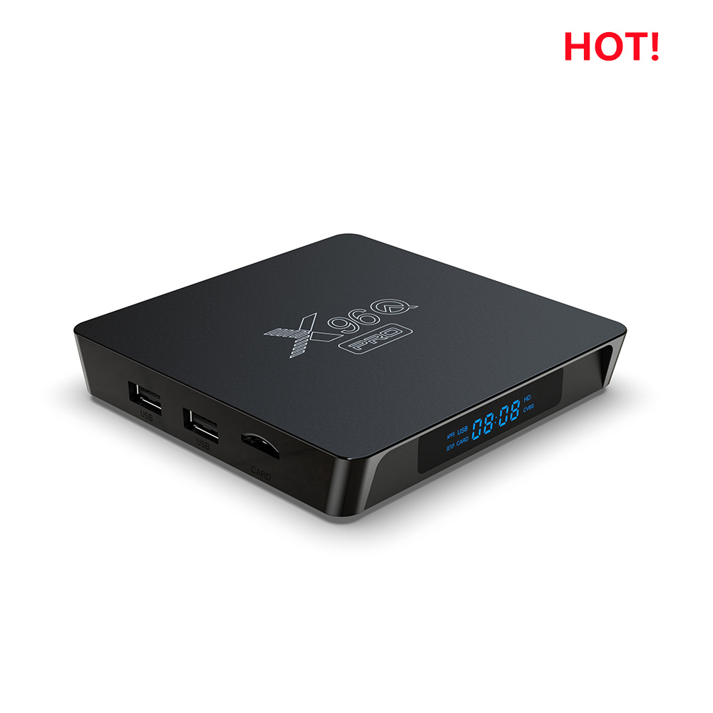 Android 10.0 Smart TV Box X96Q Pro Allwinner H313 Quad Core 2GB 16GB Android10 2.4G Wifi Set Top Boxes Media Player