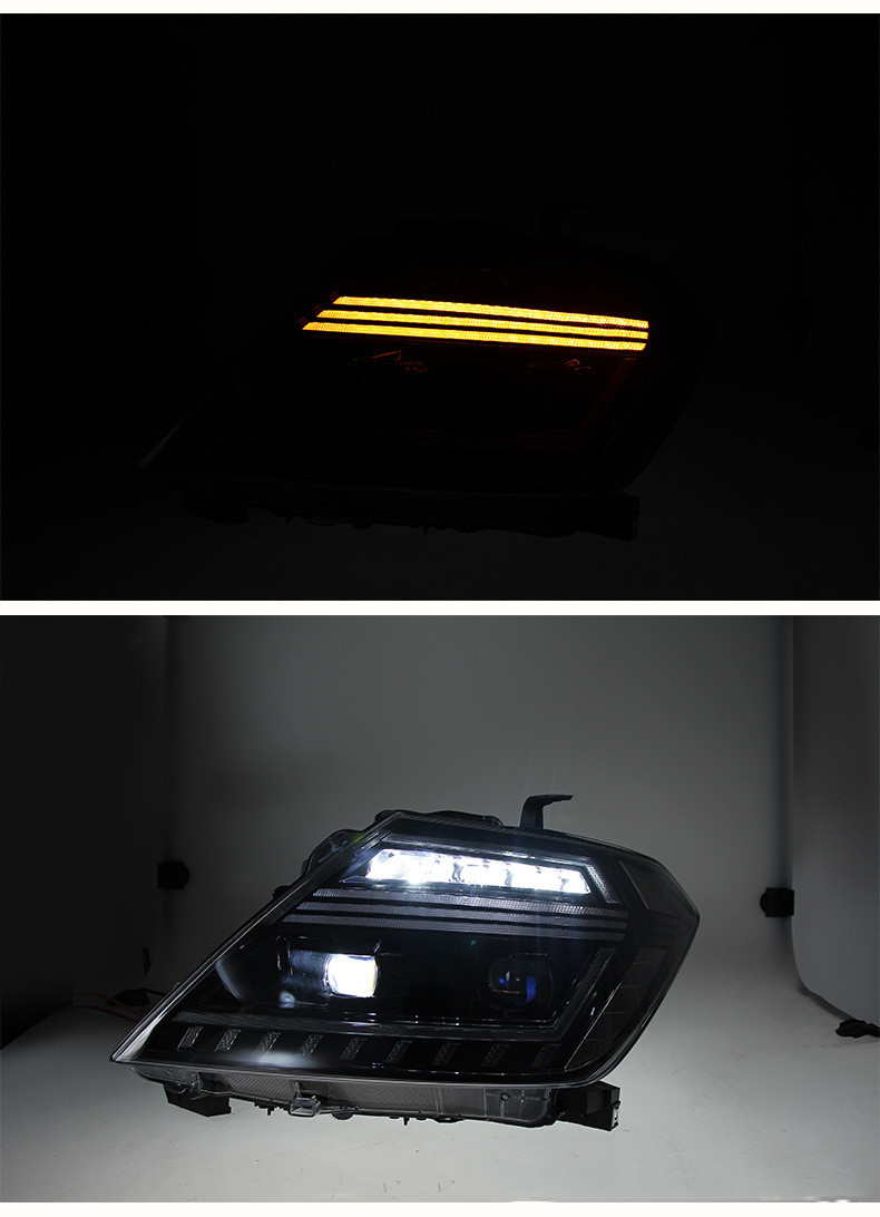 Full LED Headlights Assembly For Nissan Patrol Y62 20 12-20 19 LED Lens Driving Lights High Low Beam Front Lamp