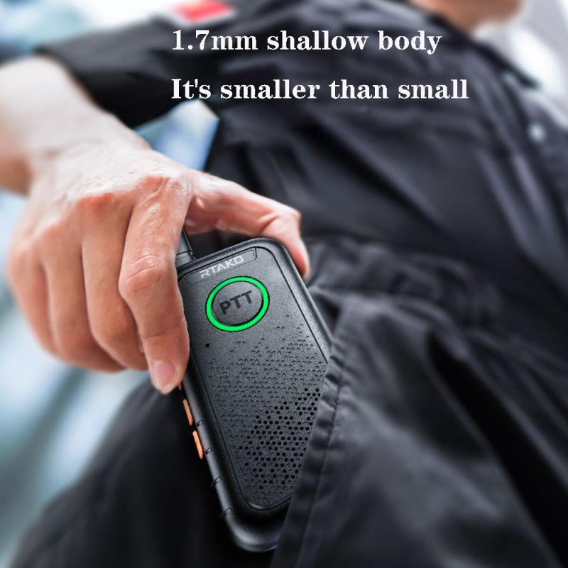 2 pcs pack hotel construction site civil micro ultra thin wireless handheld outdoor high power mini mini walkie talkie 5km 10km