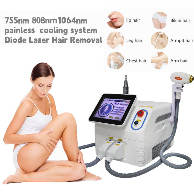 2023 Picosecond Tattoo Hair Removal Diode 808 Diode Laser and Pico 2in1 Beauty Equipment