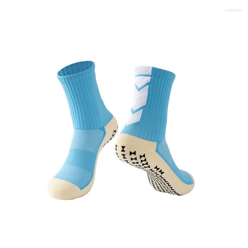 Men's Socks Basketball Middle Thickened Breathable Towel Bottom Fitness Running Cycling Hiking Sports Calcetines Grip