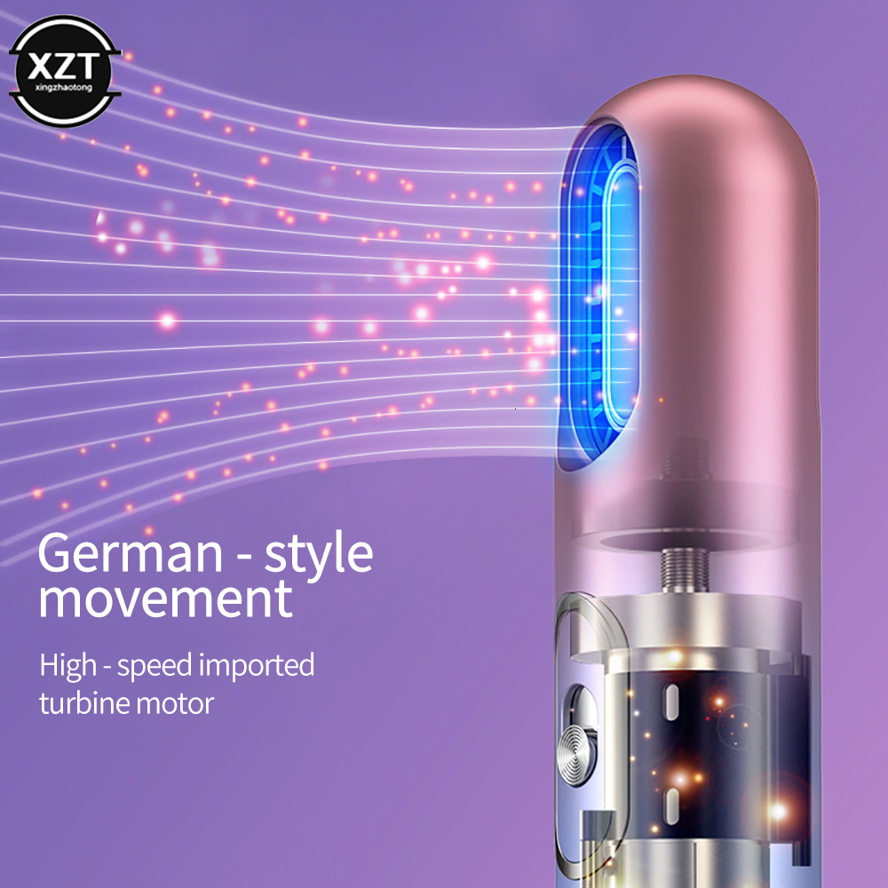 Hair Dryers Professional 3 In 1 Dryer and Cold Air Blue Light Negative Ion Electric Blow Home Travel Salon Portable Styler 230807