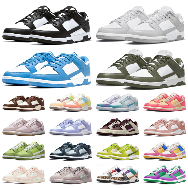 Men Women Casual Shoes Panda Black White Mens sneakers Women Orange Medium Olive University Red sports men womens low outdoors trainers sports GAI eur 36-47