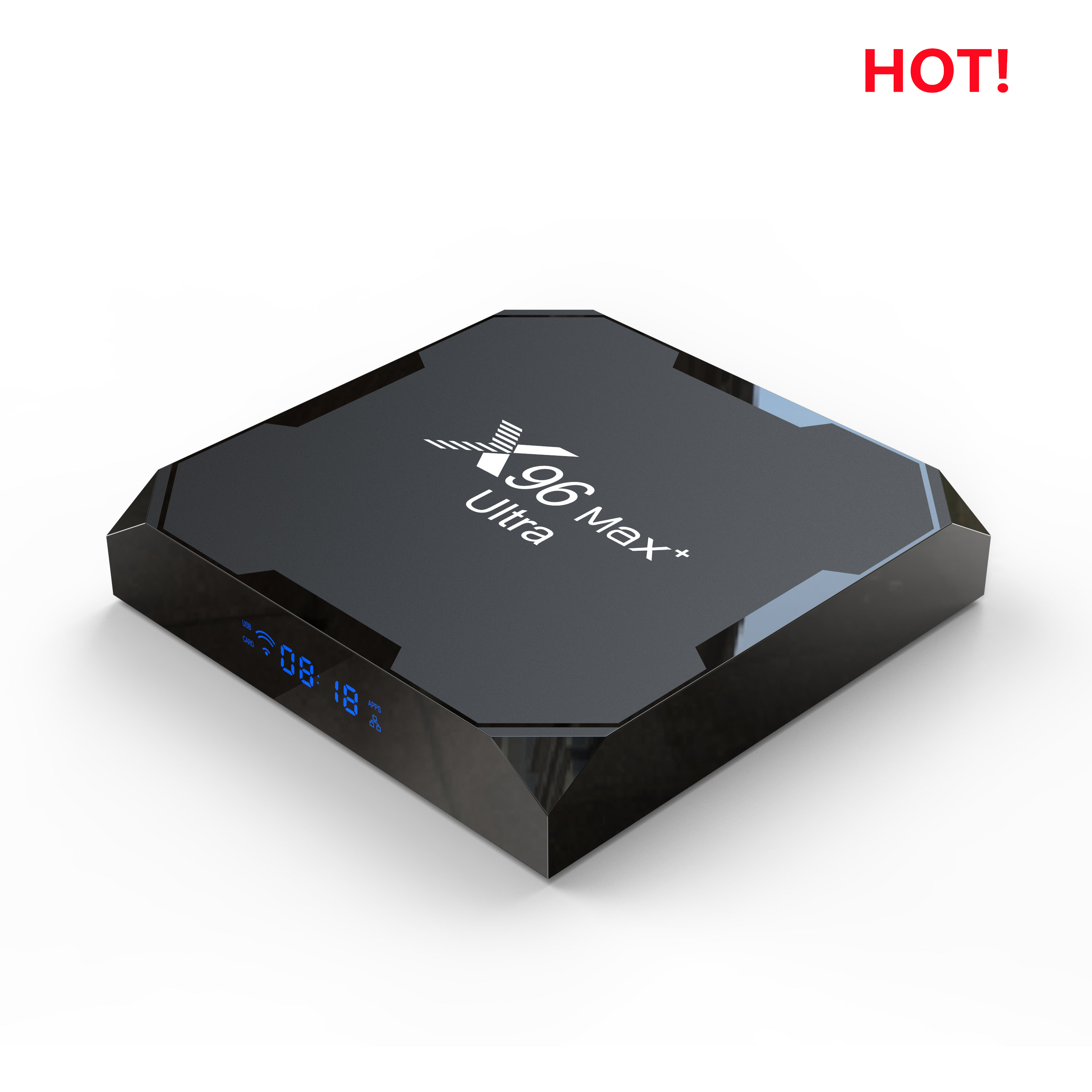 X96 MAX Plus Ultra 8K TV Box Android 11 Amlogic S905X4 Quad Core 4GB 64GB Media Player Dual Wifi BT HDR 10 Fast Set Top Box