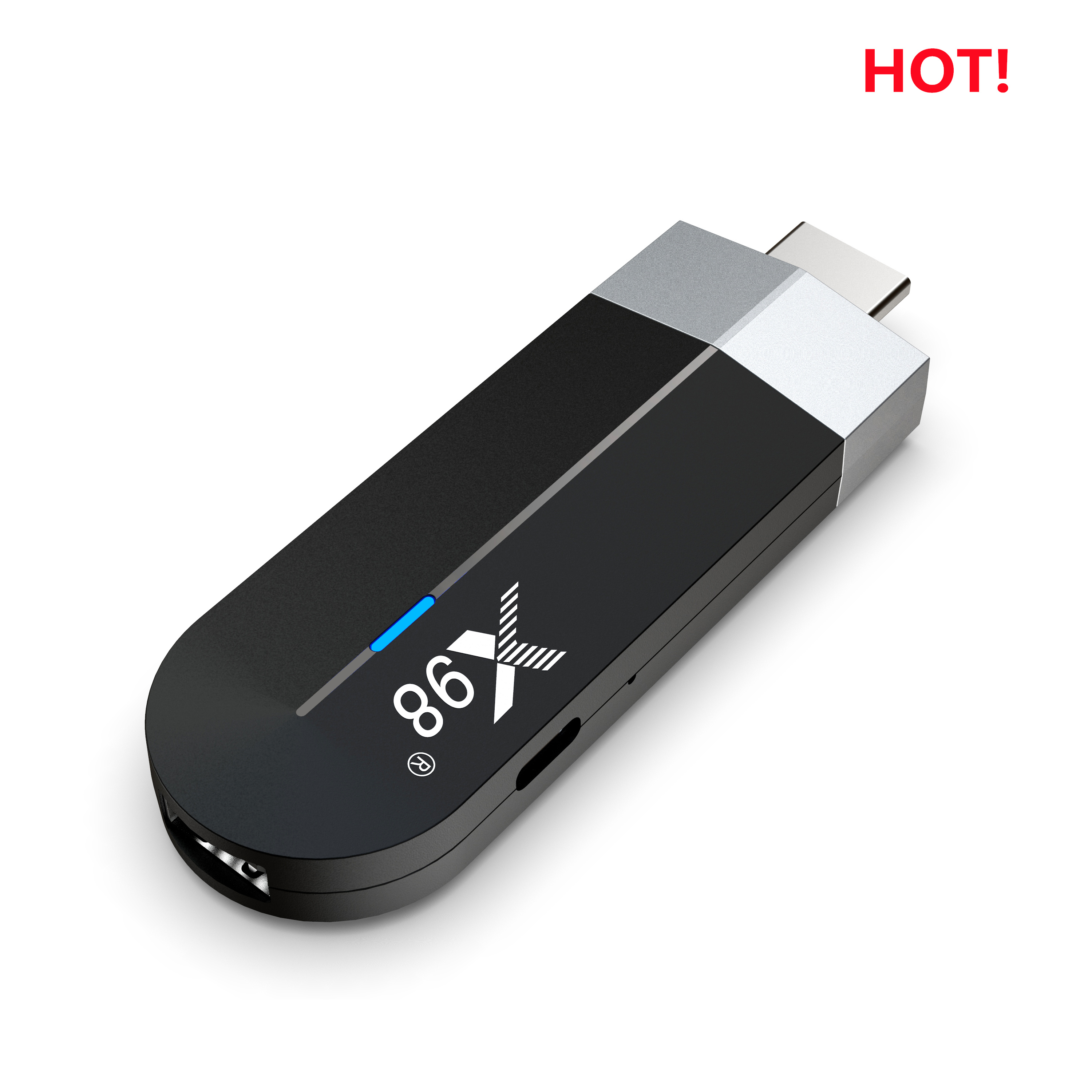 X98 S500 Smart Tv stick Android TV Box 11 2G/16G 4G/32G 3D Video 4K 2.4G 5G Wifi bt Quad-Core Set top box receiver