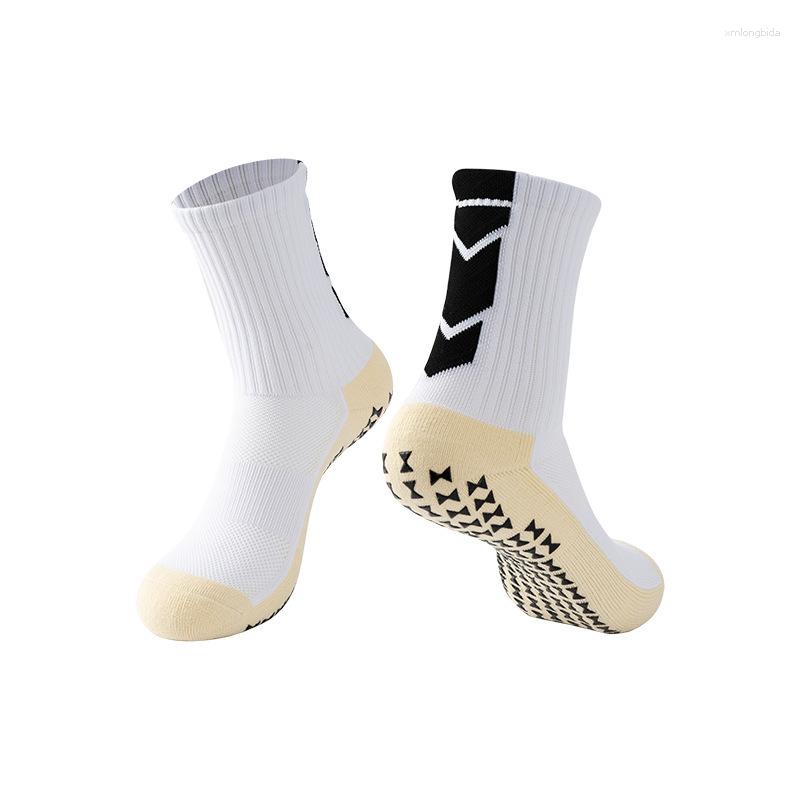 Men's Socks Basketball Middle Thickened Breathable Towel Bottom Fitness Running Cycling Hiking Sports Calcetines Grip