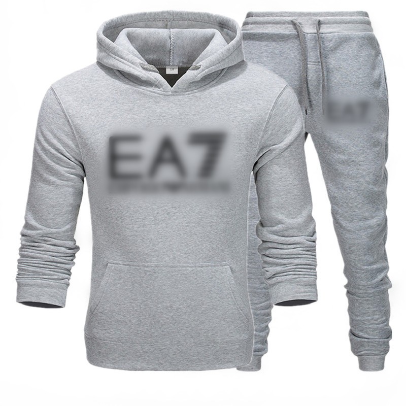 Mens Tracksuits designer hoodie Autumn luxury Unisex Training Wear 2 Piece Jogging Suits Plain Tracksuit brand Hoodie Men Sweatsuit Sets