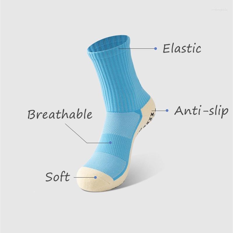 Men's Socks Basketball Middle Thickened Breathable Towel Bottom Fitness Running Cycling Hiking Sports Calcetines Grip