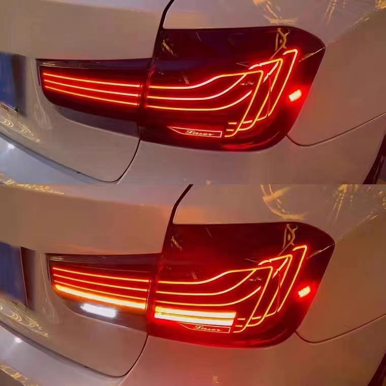 Car Tail Light Kits For BMW 3 Series F30/F35 CSL 20 12-20 18 Rear Lights Turn Signal Taillight Stop Brake Reverse Taillamp Assembly