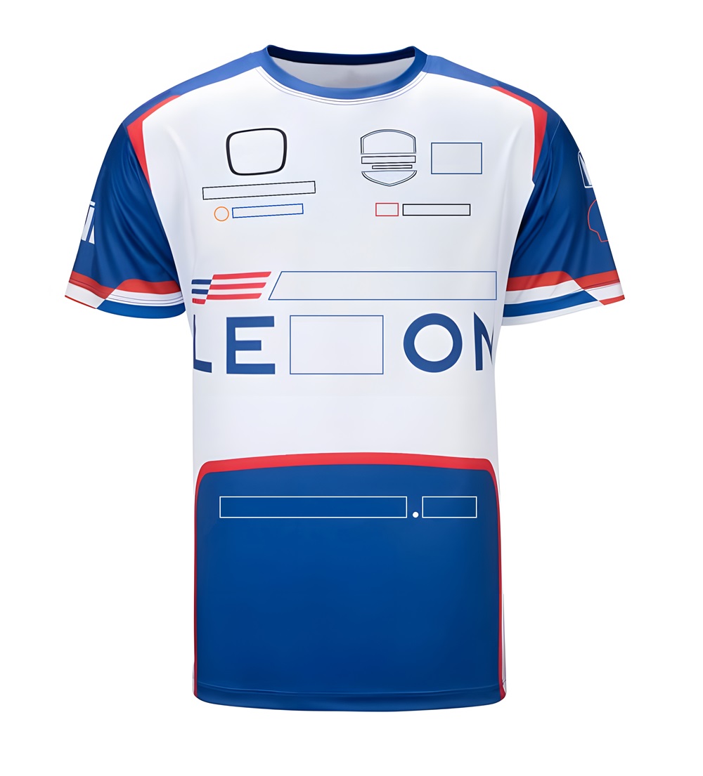 2023 New Racing Driver Commemorates Men's Jersey Race Fans Summer Fashion Breathable T-shirts Outdoor Extreme Sports T-shirt free shipping