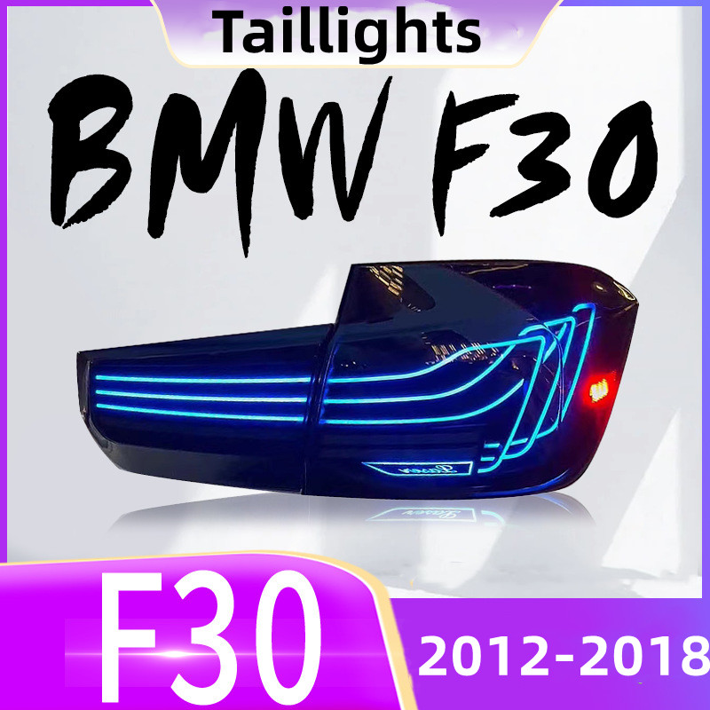 Car Tail Light Kits For BMW 3 Series F30/F35 CSL 20 12-20 18 Rear Lights Turn Signal Taillight Stop Brake Reverse Taillamp Assembly