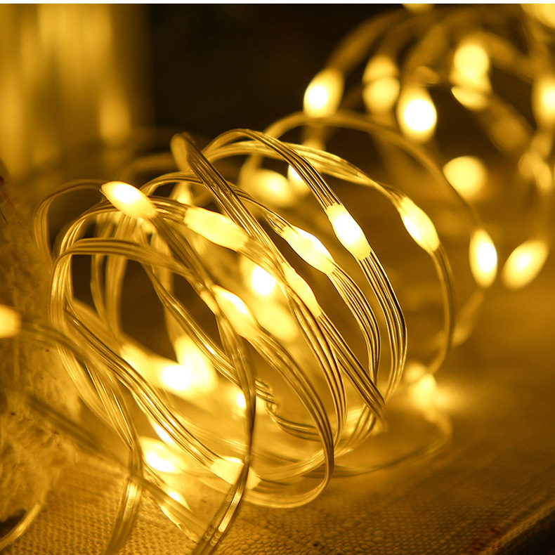 WS2812B RGBIC Christmas Lights LED String 10 m 100 leds WS2812 Birthday Party Room Decoration Light Addressable Individually DC5V