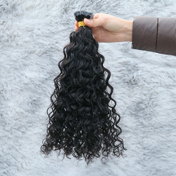 Curly Tape in Human Hair Extensions Natural Black Invisible Tape on ins Extension 100g/40pcs