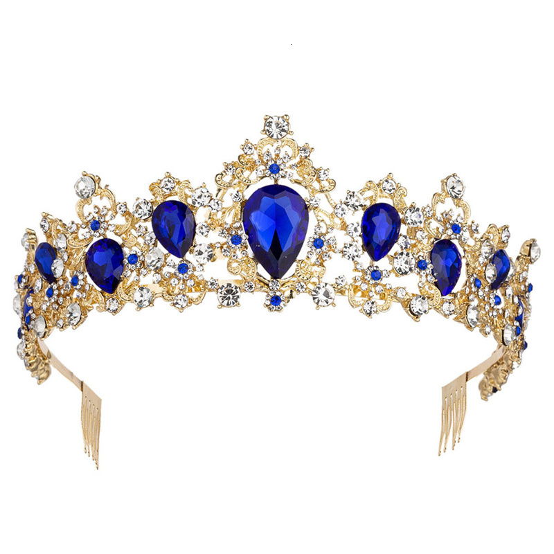 Wedding Hair Jewelry Gorgeous Pink Crystal Crown Royal Queen Tiaras Headbands for Girls Prom Bridal Crowns Bride Diadem Wedding Hair Jewelry 230808