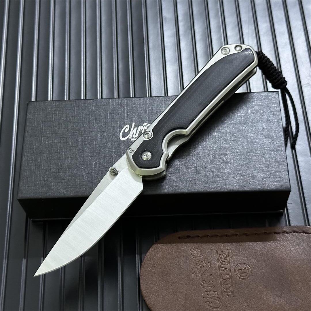 Chris Reeve Mini CR Sebenza 31 Folding Knife CPM-MagnaCut Titanium alloy +G10 handle Combat Camp Hunt Pocket Knives Self-Defense Micro Cutting Tools