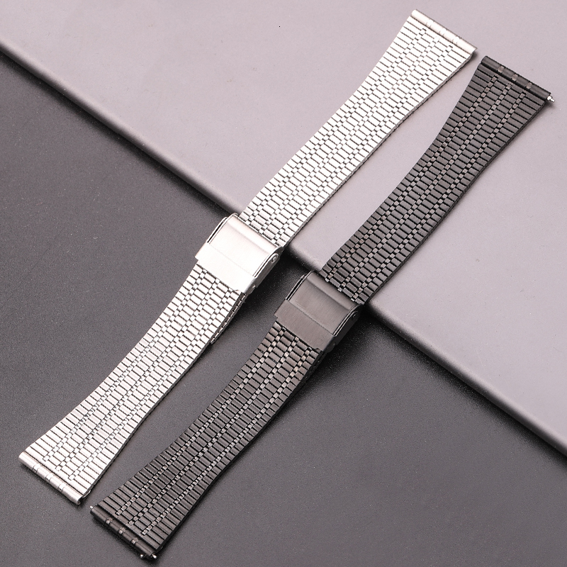 Watch Bands Stainless Steel Watch Strap Bracelet 20mm 22mm Breathable Women Men Watchbands Quick Release Spring Bar Band Accessories 230808