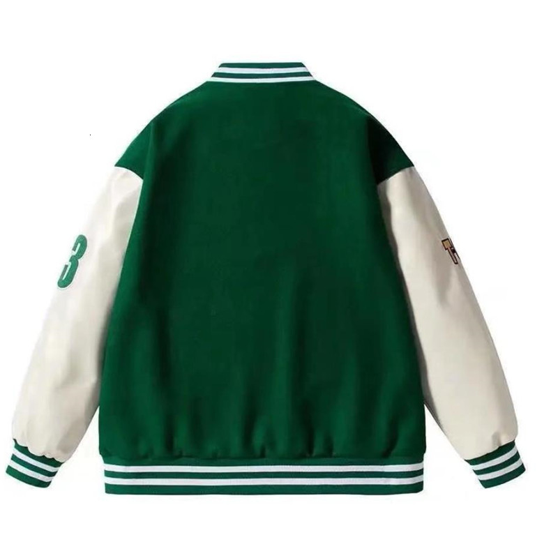 Men's Jackets Men's Baseball Jackets Embroidered Casual Coat Uniform Bomber Men Women Jacket Youth Students Bomber Jacket Couple 230807