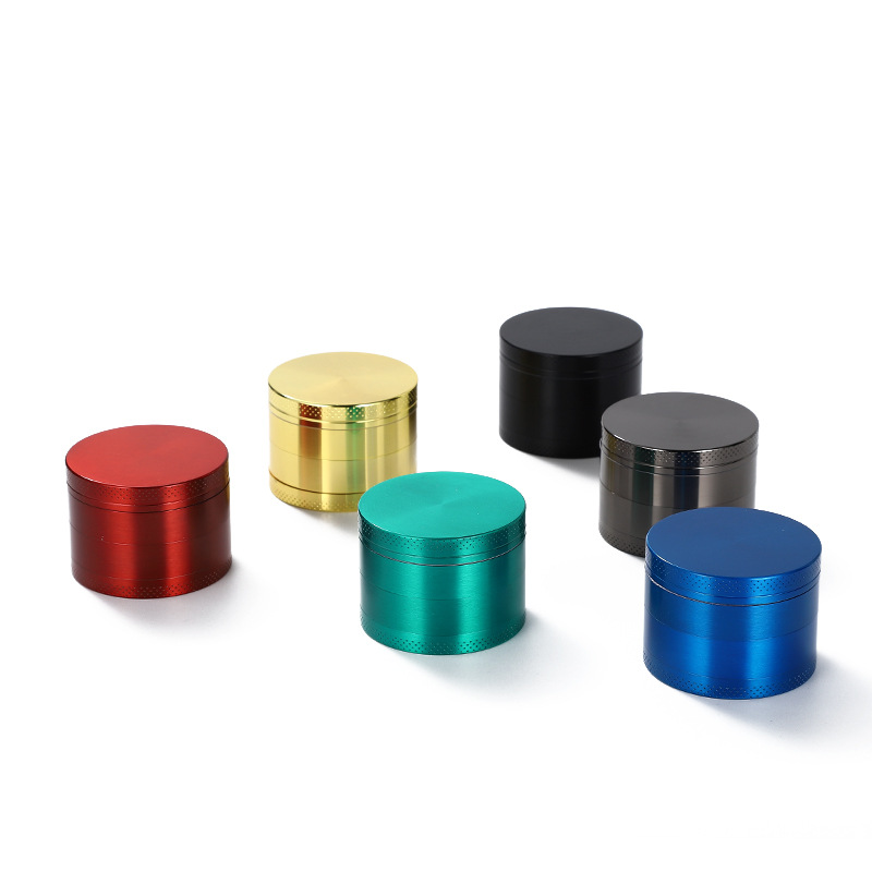 40mm Home Smoking Herbal Crusher Spices Grinder Manual Kitchen Herb Metal Layer Grinders Spice Mill Kitchen Accessories
