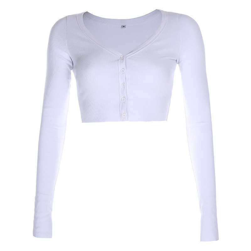 New New 2024 Style Ins Women's Top With Split Cuffs V-neck Fashion Navel Revealing Slim Fitting Sweater