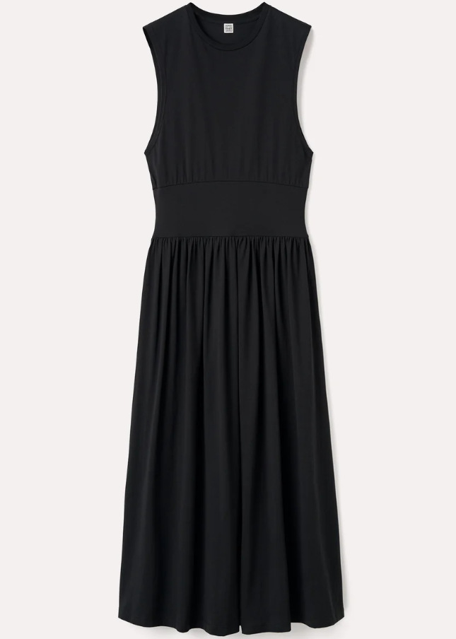 New tt Sleeveless Crewneck Dress Woman