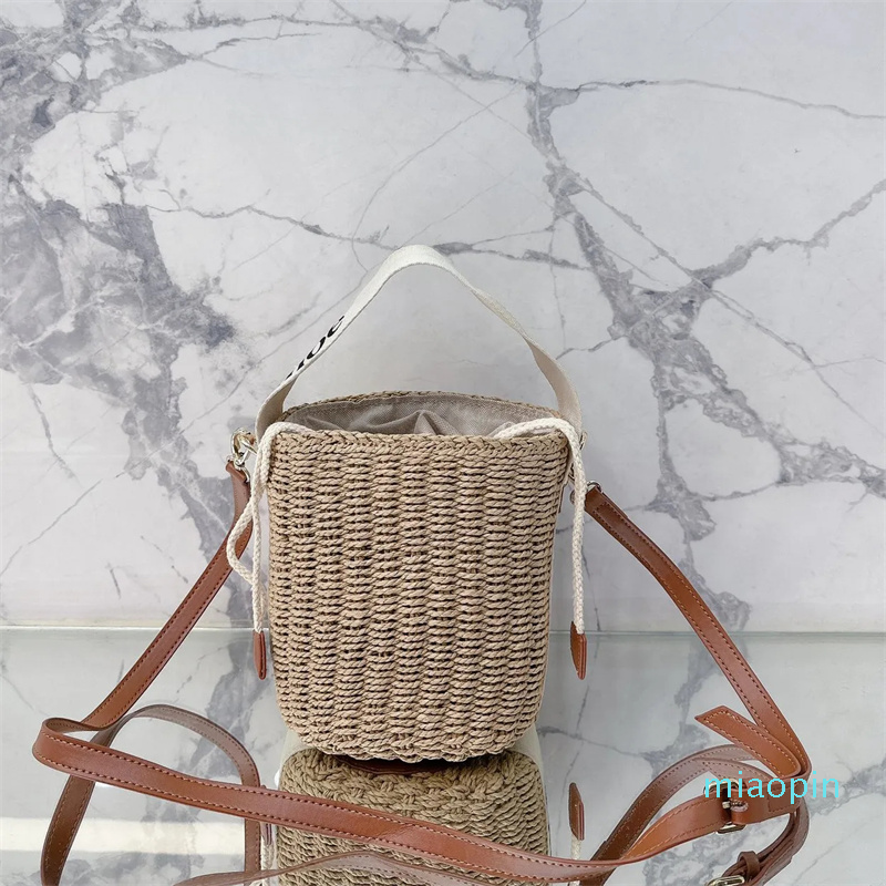 10A Tote Bag Weave Designer Bag Shoulder Bags Womens Handbag Fashion Beach Bags Straw Braid Shopping Bucket Bags Crossbody Purse