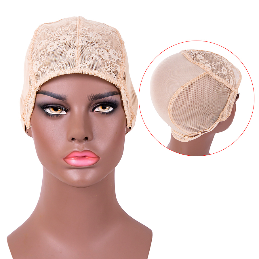 Wig Caps 20Pcs XL/L/M/S Stretch Swiss Lace Wig Cap For Making Wigs With Adjustable Straps Black Hairnet Invisible Hair Nets For Wig 230808