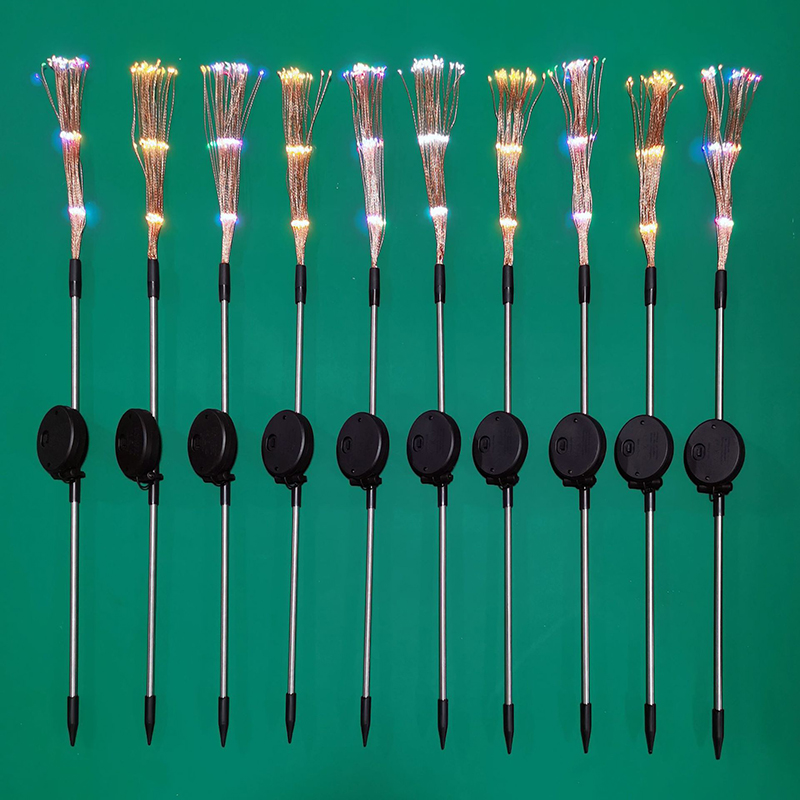 Solar Firework Lights led Copper String 90LED 120 LED 150LED Solar Garden Lights Outdoor Waterproof 2 modes 8 modes Lighting Twinkling for Garden Flow