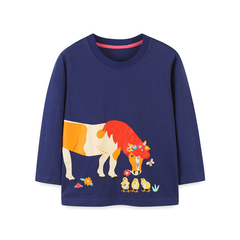 T shirts Zeebread Autumn Spring Boys Girls T shirts With Embroidered Stripe Fashion Letters Kids Cotton Clothes Tops 230808