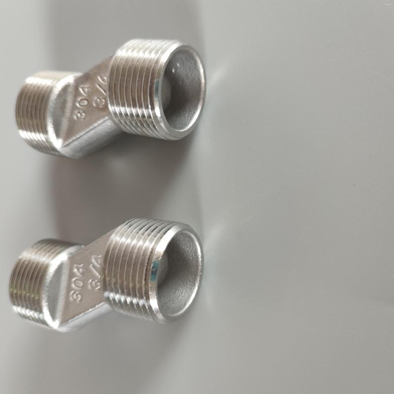 Bathroom Sink Faucets 304 Stainless Steel 3/4 To Inch (25mm) Bathtub Faucet S-unions ustable Feet Show Mixer Eccentric Shaft Connector