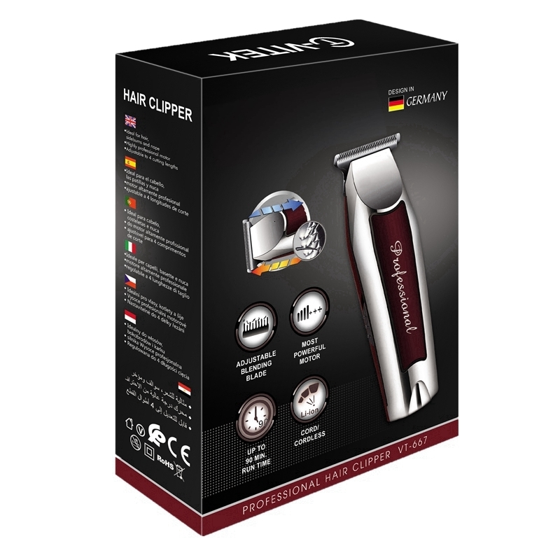 Hair Trimmer Rechargeable cordless hair trimmer for men grooming professional electric hair clipper beard hair cutting machine edge outline 230808