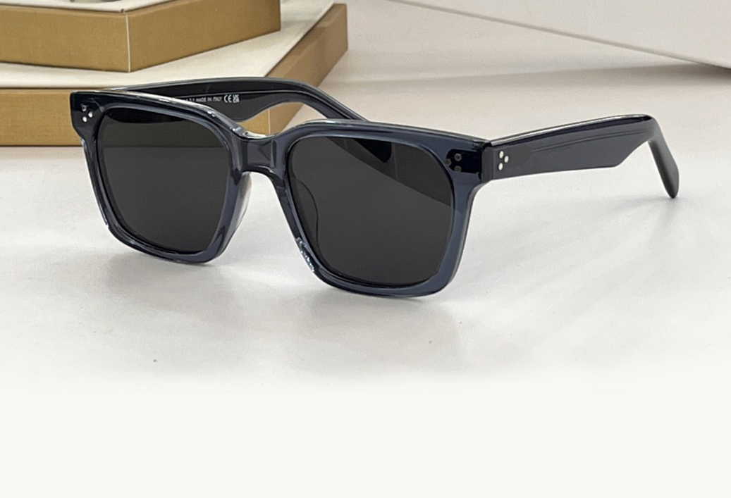 40248 Transparent Blue Grey Sunglasses Women Men Summer Sunnies Gafas de sol Designer Sunglasses Occhiali da sole UV400 Protection Eyewear