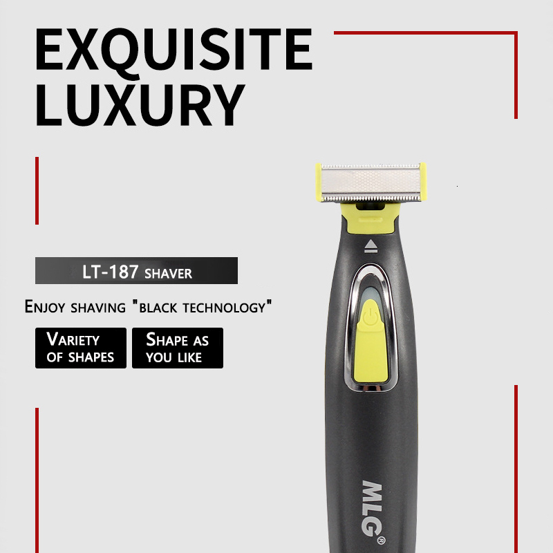 Electric Shavers Face Body Shaver for Men Washable Beard Trimmer Wet Dry Ball Razor Shaving Machine Rechargeable 230808