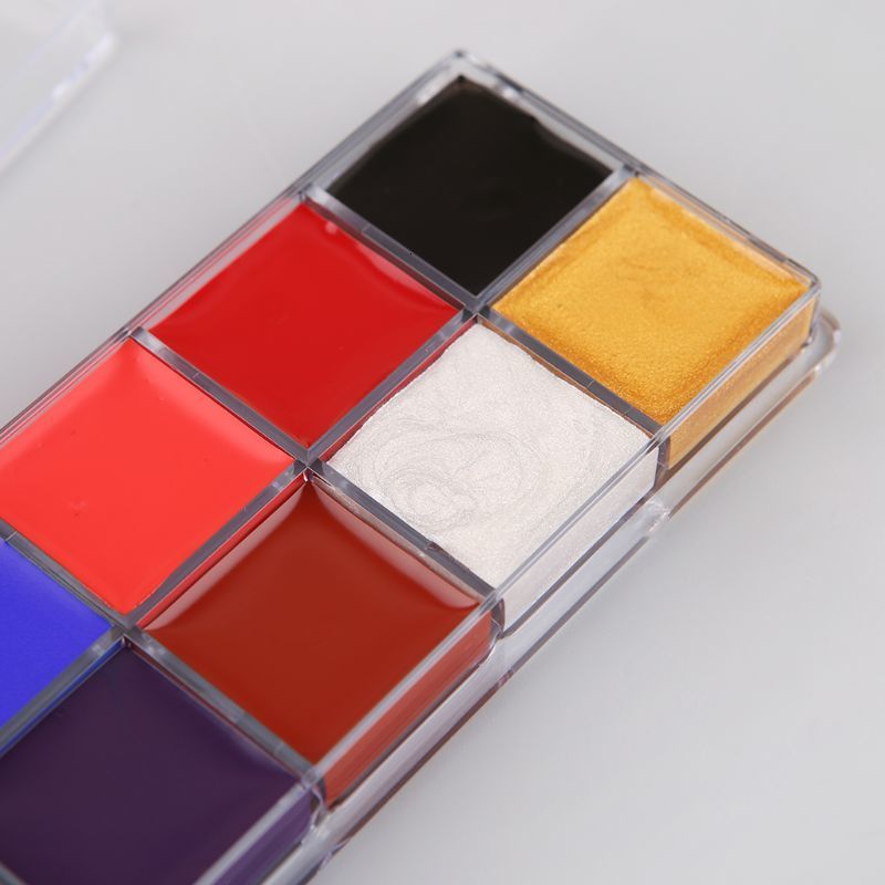 50Ld Professional Face Body 12 Colors Oil Painting Paint Pigment For Beauty Kit Makeup Cosmetic Supplies 230807