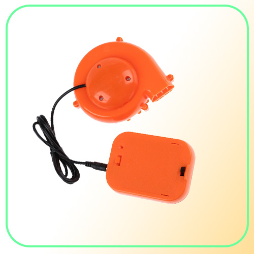 Electric Fans Mini Fan Blower For Mascot Head Inflatable Costume 6V Powered 4xAA Dry Battery Orange1
