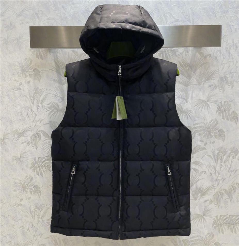 Designer Letter Down Vest Jackets For Women And Men Winter …