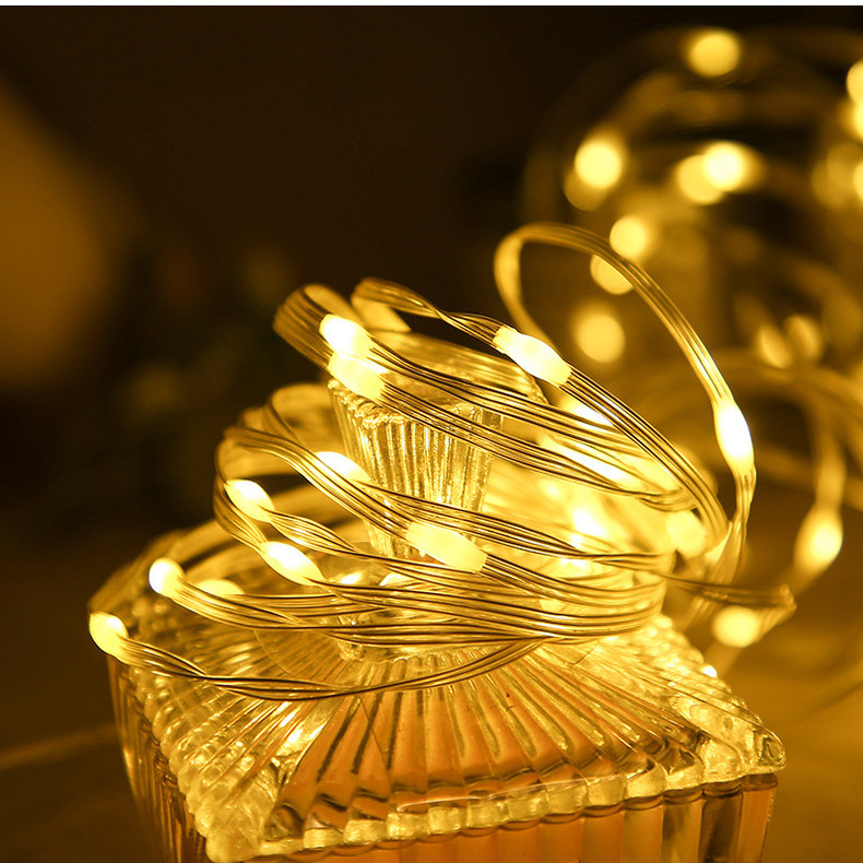 WS2812B RGBIC Christmas Lights LED String 10 m 100 leds WS2812 Birthday Party Room Decoration Light Addressable Individually DC5V